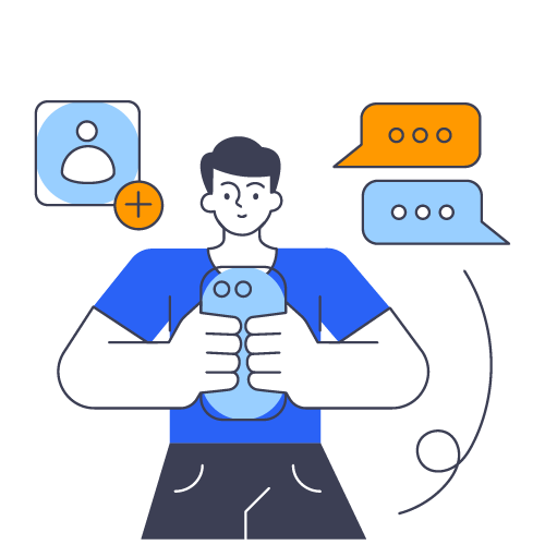 Gestione Social Networks Icone - Insane
