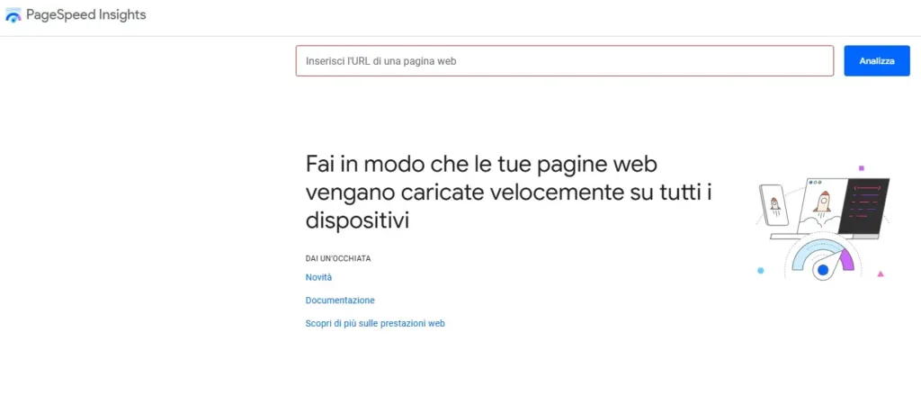 Perché il Mio Sito Non Compare su Google? 6 Motivi e Soluzioni 3 Perché il Mio Sito Non Compare su Google - page speed insight